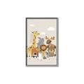 Picture of Animal Pals III _GroupedProduct_Rectangle_Portrait_Mini_ _GroupedProduct_Rectangle_Portrait_Canvas_Framed_
