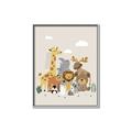Picture of Animal Pals III _GroupedProduct_Rectangle_Portrait_Mini_ _GroupedProduct_Rectangle_Portrait_Canvas_Framed_