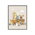 Picture of Animal Pals III _GroupedProduct_Rectangle_Portrait_Mini_ _GroupedProduct_Rectangle_Portrait_Canvas_Framed_