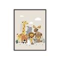 Picture of Animal Pals III _GroupedProduct_Rectangle_Portrait_Mini_ _GroupedProduct_Rectangle_Portrait_Canvas_Framed_