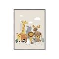 Picture of Animal Pals III _GroupedProduct_Rectangle_Portrait_Mini_ _GroupedProduct_Rectangle_Portrait_Canvas_Framed_