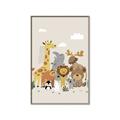 Picture of Animal Pals III _GroupedProduct_Rectangle_Portrait_Mini_ _GroupedProduct_Rectangle_Portrait_Canvas_Framed_