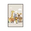 Picture of Animal Pals III _GroupedProduct_Rectangle_Portrait_Mini_ _GroupedProduct_Rectangle_Portrait_Canvas_Framed_