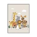 Picture of Animal Pals III _GroupedProduct_Rectangle_Portrait_Mini_ _GroupedProduct_Rectangle_Portrait_Canvas_Framed_