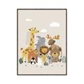 Picture of Animal Pals III _GroupedProduct_Rectangle_Portrait_Mini_ _GroupedProduct_Rectangle_Portrait_Canvas_Framed_