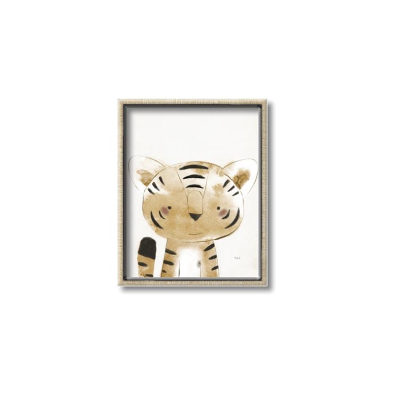 Picture of Timid Tiger  _GroupedProduct_Rectangle_Portrait_Mini_ _GroupedProduct_Rectangle_Portrait_Canvas_Framed_