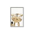 Picture of Timid Tiger  _GroupedProduct_Rectangle_Portrait_Mini_ _GroupedProduct_Rectangle_Portrait_Canvas_Framed_