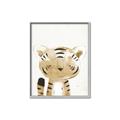 Picture of Timid Tiger  _GroupedProduct_Rectangle_Portrait_Mini_ _GroupedProduct_Rectangle_Portrait_Canvas_Framed_