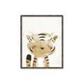 Picture of Timid Tiger  _GroupedProduct_Rectangle_Portrait_Mini_ _GroupedProduct_Rectangle_Portrait_Canvas_Framed_