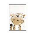 Picture of Timid Tiger  _GroupedProduct_Rectangle_Portrait_Mini_ _GroupedProduct_Rectangle_Portrait_Canvas_Framed_