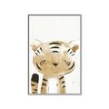 Picture of Timid Tiger  _GroupedProduct_Rectangle_Portrait_Mini_ _GroupedProduct_Rectangle_Portrait_Canvas_Framed_