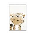 Picture of Timid Tiger  _GroupedProduct_Rectangle_Portrait_Mini_ _GroupedProduct_Rectangle_Portrait_Canvas_Framed_