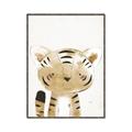 Picture of Timid Tiger  _GroupedProduct_Rectangle_Portrait_Mini_ _GroupedProduct_Rectangle_Portrait_Canvas_Framed_