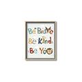 Picture of Be Kind Animals _GroupedProduct_Rectangle_Portrait_Mini_ _GroupedProduct_Rectangle_Portrait_Canvas_Framed_