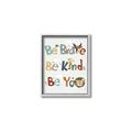 Picture of Be Kind Animals _GroupedProduct_Rectangle_Portrait_Mini_ _GroupedProduct_Rectangle_Portrait_Canvas_Framed_