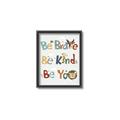 Picture of Be Kind Animals _GroupedProduct_Rectangle_Portrait_Mini_ _GroupedProduct_Rectangle_Portrait_Canvas_Framed_