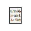 Picture of Be Kind Animals _GroupedProduct_Rectangle_Portrait_Mini_ _GroupedProduct_Rectangle_Portrait_Canvas_Framed_