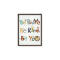 Picture of Be Kind Animals _GroupedProduct_Rectangle_Portrait_Mini_ _GroupedProduct_Rectangle_Portrait_Canvas_Framed_