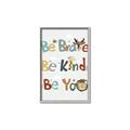 Picture of Be Kind Animals _GroupedProduct_Rectangle_Portrait_Mini_ _GroupedProduct_Rectangle_Portrait_Canvas_Framed_