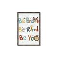 Picture of Be Kind Animals _GroupedProduct_Rectangle_Portrait_Mini_ _GroupedProduct_Rectangle_Portrait_Canvas_Framed_