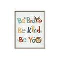 Picture of Be Kind Animals _GroupedProduct_Rectangle_Portrait_Mini_ _GroupedProduct_Rectangle_Portrait_Canvas_Framed_