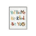 Picture of Be Kind Animals _GroupedProduct_Rectangle_Portrait_Mini_ _GroupedProduct_Rectangle_Portrait_Canvas_Framed_