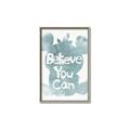 Picture of Believe you can  _GroupedProduct_Rectangle_Portrait_Mini_ _GroupedProduct_Rectangle_Portrait_Canvas_Framed_