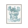 Picture of Believe you can  _GroupedProduct_Rectangle_Portrait_Mini_ _GroupedProduct_Rectangle_Portrait_Canvas_Framed_