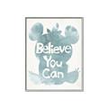 Picture of Believe you can  _GroupedProduct_Rectangle_Portrait_Mini_ _GroupedProduct_Rectangle_Portrait_Canvas_Framed_