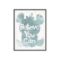 Picture of Believe you can  _GroupedProduct_Rectangle_Portrait_Mini_ _GroupedProduct_Rectangle_Portrait_Canvas_Framed_
