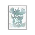Picture of Believe you can  _GroupedProduct_Rectangle_Portrait_Mini_ _GroupedProduct_Rectangle_Portrait_Canvas_Framed_