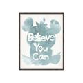 Picture of Believe you can  _GroupedProduct_Rectangle_Portrait_Mini_ _GroupedProduct_Rectangle_Portrait_Canvas_Framed_