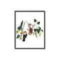 Picture of Hanging in the rainforest I _GroupedProduct_Rectangle_Portrait_Mini_ _GroupedProduct_Rectangle_Portrait_Canvas_Framed_