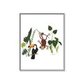 Picture of Hanging in the rainforest I _GroupedProduct_Rectangle_Portrait_Mini_ _GroupedProduct_Rectangle_Portrait_Canvas_Framed_
