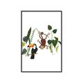 Picture of Hanging in the rainforest I _GroupedProduct_Rectangle_Portrait_Mini_ _GroupedProduct_Rectangle_Portrait_Canvas_Framed_