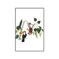 Picture of Hanging in the rainforest I _GroupedProduct_Rectangle_Portrait_Mini_ _GroupedProduct_Rectangle_Portrait_Canvas_Framed_