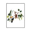 Picture of Hanging in the rainforest I _GroupedProduct_Rectangle_Portrait_Mini_ _GroupedProduct_Rectangle_Portrait_Canvas_Framed_