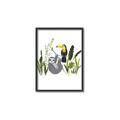 Picture of Hanging in the rainforest II _GroupedProduct_Rectangle_Portrait_Mini_ _GroupedProduct_Rectangle_Portrait_Canvas_Framed_