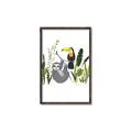 Picture of Hanging in the rainforest II _GroupedProduct_Rectangle_Portrait_Mini_ _GroupedProduct_Rectangle_Portrait_Canvas_Framed_