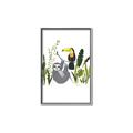 Picture of Hanging in the rainforest II _GroupedProduct_Rectangle_Portrait_Mini_ _GroupedProduct_Rectangle_Portrait_Canvas_Framed_