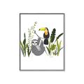 Picture of Hanging in the rainforest II _GroupedProduct_Rectangle_Portrait_Mini_ _GroupedProduct_Rectangle_Portrait_Canvas_Framed_
