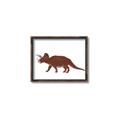 Picture of Red Triceratops  _GroupedProduct_Rectangle_Landscape_Mini_ _GroupedProduct_Rectangle_Landscape_Canvas_Framed_
