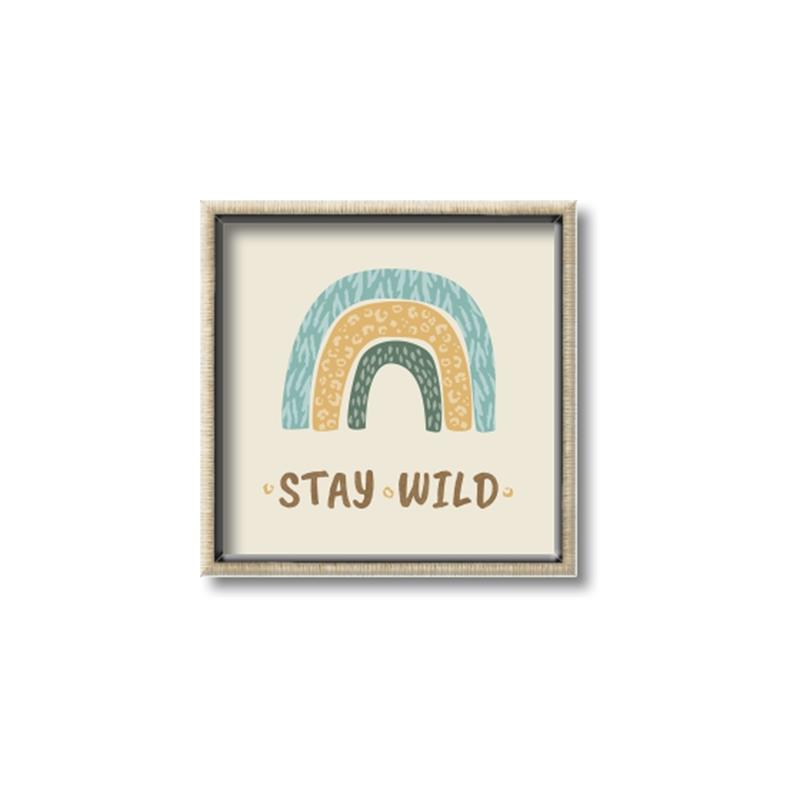 Picture of Stay Wild _GroupedProduct_Square_Mini_ _GroupedProduct_Square_Canvas_Framed_