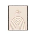 Picture of Be You  _GroupedProduct_Rectangle_Portrait_Mini_ _GroupedProduct_Rectangle_Portrait_Canvas_Framed_