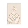 Picture of Be You  _GroupedProduct_Rectangle_Portrait_Mini_ _GroupedProduct_Rectangle_Portrait_Canvas_Framed_