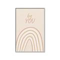 Picture of Be You  _GroupedProduct_Rectangle_Portrait_Mini_ _GroupedProduct_Rectangle_Portrait_Canvas_Framed_