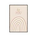 Picture of Be You  _GroupedProduct_Rectangle_Portrait_Mini_ _GroupedProduct_Rectangle_Portrait_Canvas_Framed_