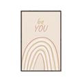 Picture of Be You  _GroupedProduct_Rectangle_Portrait_Mini_ _GroupedProduct_Rectangle_Portrait_Canvas_Framed_