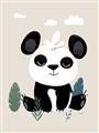 Picture of Huggable Panda _GroupedProduct_Rectangle_Portrait_Mini_ _GroupedProduct_Rectangle_Portrait_Unframed_Print_Only_