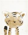 Picture of Timid Tiger  _GroupedProduct_Rectangle_Portrait_Mini_ _GroupedProduct_Rectangle_Portrait_Unframed_Print_Only_